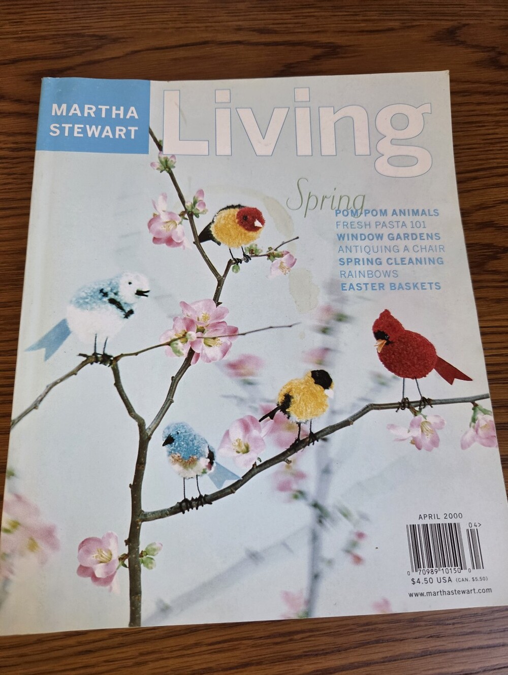 Martha Stewart Living Magazine, April 2000.